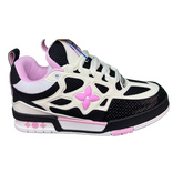 Louis Vuitton Skate Sneaker Black / Pink